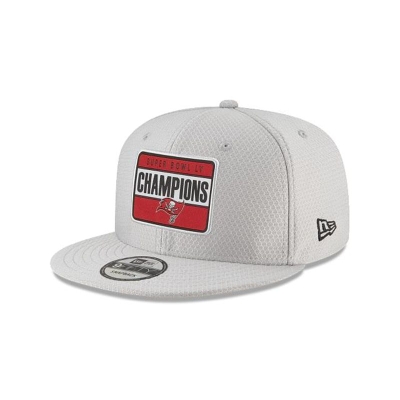 Sapca New Era Tampa Bay Buccaneers NFL Super Bowl LV Champions Celebration 9FIFTY Snapback - Gri